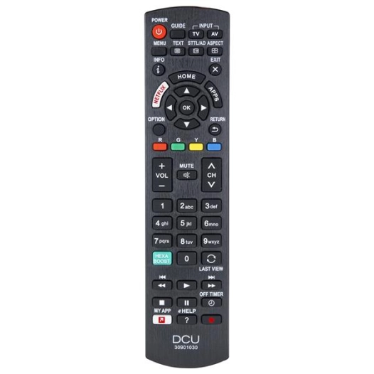 Télécommande prête à l'emploi pour TV PANASONIC - MBG FRANCE