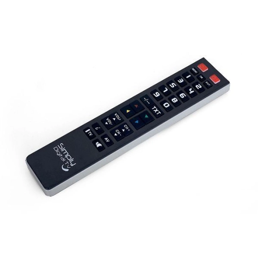 Telecommande simplifiee pour 2 appareils TV/TNT ou SAT - MBG FRANCE