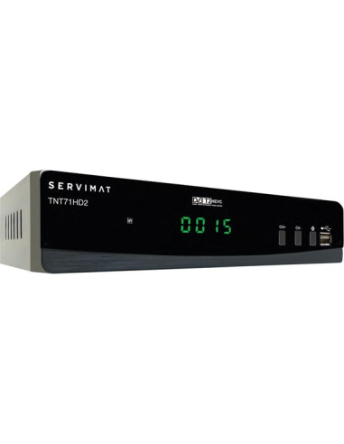 Decodeur TNT HD DVB-T2 - SERVIMAT