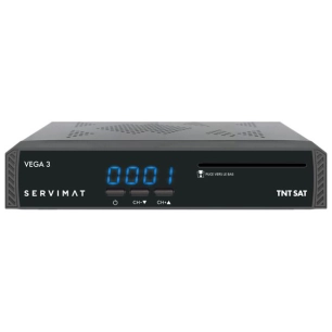 Terminal de réception TNT gratuite par satellite - SERVIMAT