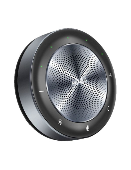 Haut-parleur avec micophone - Bluetooth (4.2) - Portée 5m - Micro multidirectionnel à 360° - Autonomie 8H - Réduction - OPTOMA