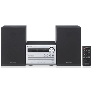 Micro-chaîne Bluetooth - 20 W - FM/DAB+ - CD - USB - Silver - PANASONIC