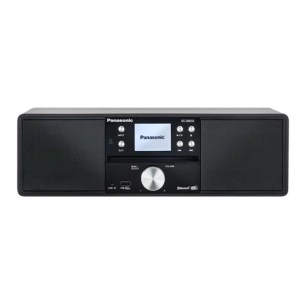 Micro-chaîne tout en un - Bluetooth - 24 W - FM/DAB+ - CD Slot in - USB - Noir - PANASONIC