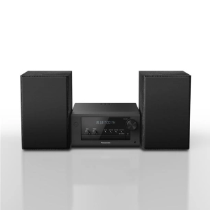 Micro-chaîne - Bluetooth - 80 W - FM/DAB+ - CD - USB - Noir - PANASONIC