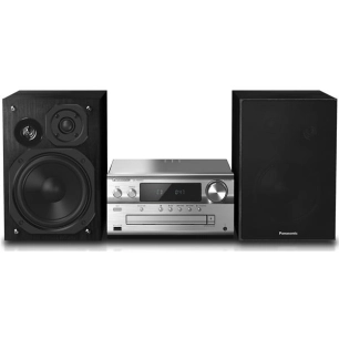 Micro-chaîne 120W - Hi-Res - FM/DAB+ - Bluetooth - Silver - PANASONIC