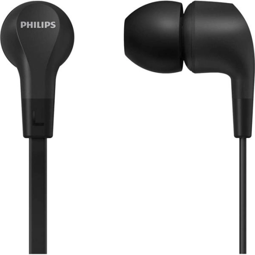 Ecouteur intra-auriculaire filaire - Télécommande - Noir - PHILIPS