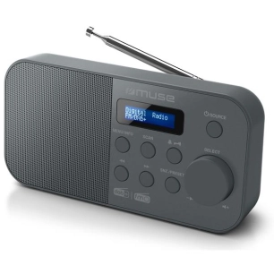 Radio portable FM - DAB/DAB+ - Noir - MUSE