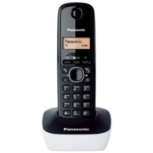 Sans fil - DECT - 50 numéros - Compatible box ADSL - Blanc - PANASONIC