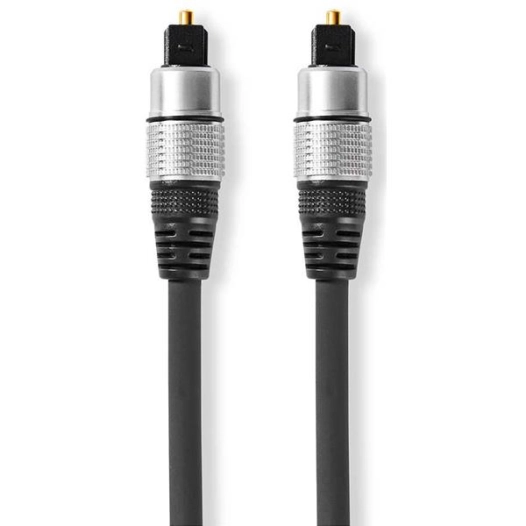 Câble audio optique - TosLink Male / TosLink Male - 10 m - NEDIS