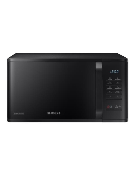 23 L - 800 W - Electronique - Quick Defrost - Céramique émail - Design incurvé - Noir - SAMSUNG