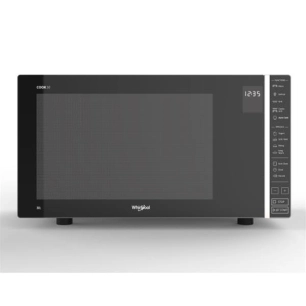 30 L 900 W + Gril 1050 W- Electronique - Cook 30 - 16 rec. Auto - Fondue-Cavité peinte -Noir/silver - WHIRLPOOL