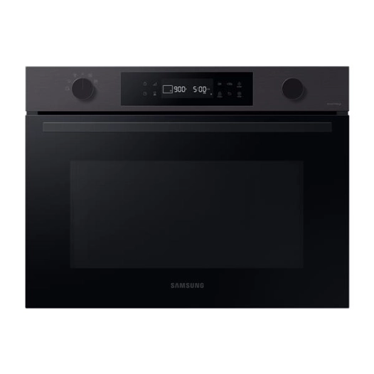 50 L 900 W-Cdes boutons-WiFi-20 cuissons auto-Cavité céram.- Niche H 45 cm - Carbone - SAMSUNG