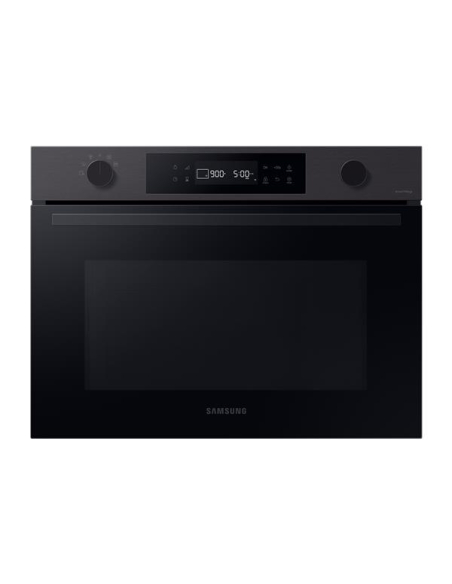 50 L 900 W-Cdes boutons-WiFi-20 cuissons auto-Cavité céram.- Niche H 45 cm - Carbone - SAMSUNG