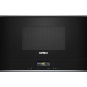 21 L 900 W-5 puissances-Electronique-TFT sensitif TouchControl-Cavité inox-H 38 cm-Tout intégrable-Noir - SIEMENS