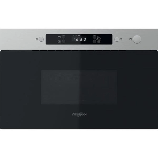 22 L 750 W-Electronique-Ouv. lat-Cavité peinte-H 36 cm-Jet Defrost-Tout intégrable-Inox AT - WHIRLPOOL