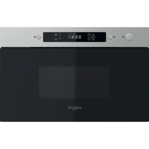 22 L 750 W-Electronique-Ouv. lat-Cavité peinte-H 36 cm-Jet Defrost-Tout intégrable-Inox AT - WHIRLPOOL