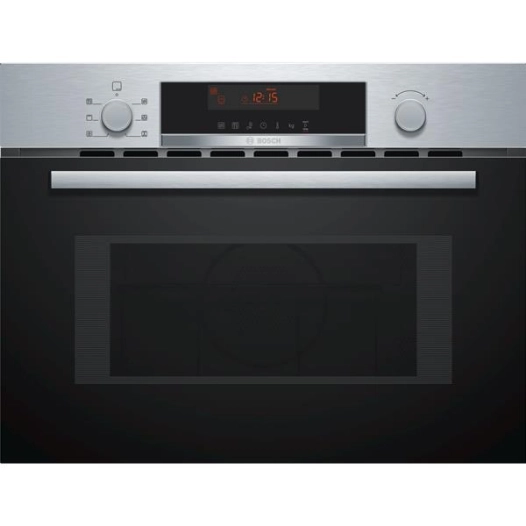 Combiné-44 L 900 W+Gril 1750 W+CT - Prog élect.-Porte abattante-H 45 cm-Tout intégrable-Inox - BOSCH