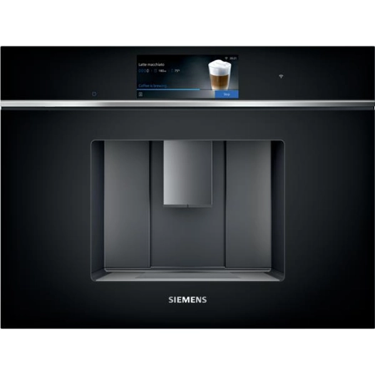 Machine à café Expresso encastrable - Home Connect - Broyeur - Niche 45 cm - Noir - SIEMENS