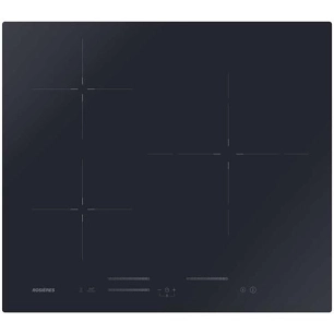 INDUCTION - 3 zones dont 1x Ø 29 cm 3,6 W - 3 boosters - Minuteur - Cdes sens. par slider - Noir - ROSIERES