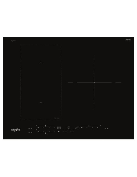 INDUCTION - 3 zones dt 1 FlexiCook 2x 2,2 kW - 6ème Sens - L 65 cm - iXelium - Noir - WHIRLPOOL