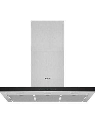 718 m3 - 5 vitesses - TouchControl - Moteur iQDrive - L 90 cm - Déco box - Inox et verre noir - SIEMENS