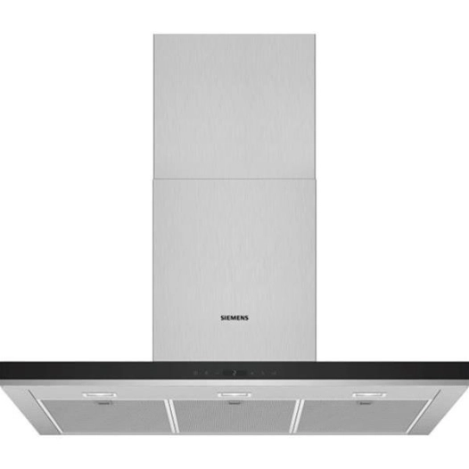 718 m3 - 5 vitesses - TouchControl - Moteur iQDrive - L 90 cm - Déco box - Inox et verre noir - SIEMENS