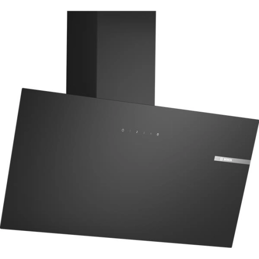 550 m3 - Cdes TouchControl - Filtre métal - Ecl. LED - Inclinée - 80 cm - Noir - BOSCH