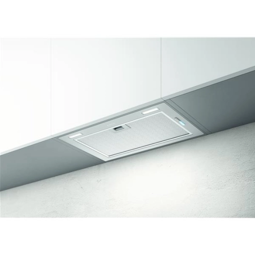 580 m3 - 3 vitesses - Cdes bouton - Filtre métal - Eclairage LED - L 51,4 cm - FOLD GR/A/52 - Silver - ELICA