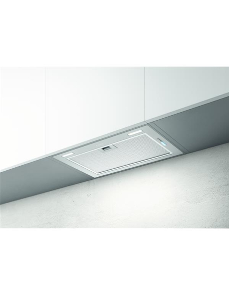 580 m3 - 3 vitesses - Cdes bouton - Filtre métal - Eclairage LED - L 51,4 cm - FOLD GR/A/52 - Silver - ELICA