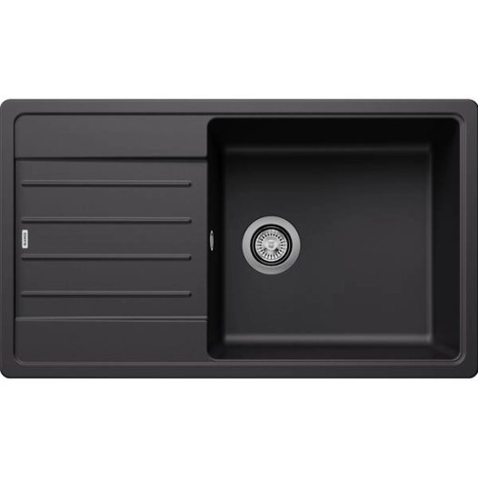 EVIER, A ENCASTRER, EN SILGRANIT , BLANCO LEGRA XL 6S, 1 GRANDE CUVE, 1 EGOUTTOIR REVERSIBLE, VIDAG