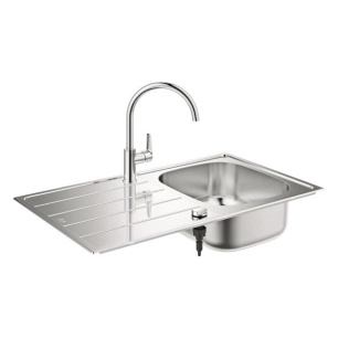 Pack évier + mitigeur - Bau set évier 45 1.0 rév - GROHE