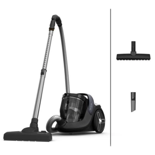 Silence Force Cyclonic Effitech Car Pro - 500 W - 59 dB - Brosse classique - Noir rouge - ROWENTA