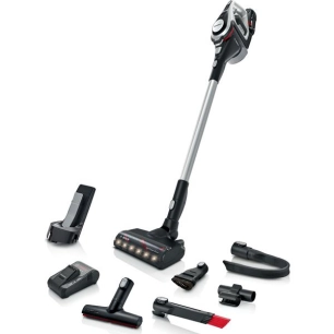 Balai Unlimited 8 Gen2- 18 V - Auto 45 min-Brosse rotative-5 accessoires-Noir - BOSCH