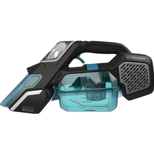 Spillbuster - A Main 2 en 1 - 12 V - Autonomie 15 min - Noir & Bleu - BLACK & DECKER