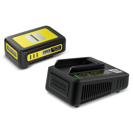 SET BATTERIE POWER 18 V 2,5 AH + CHARGEUR RAPIDE - KARCHER
