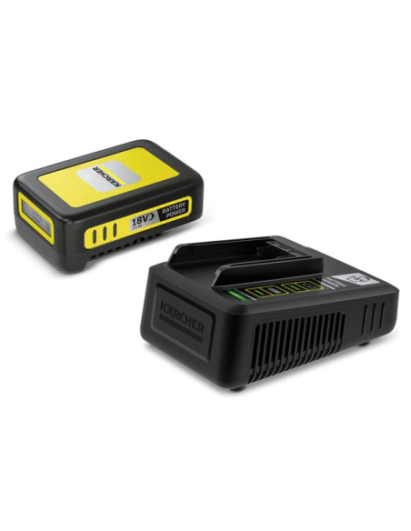 SET BATTERIE POWER 18 V 2,5 AH + CHARGEUR RAPIDE - KARCHER