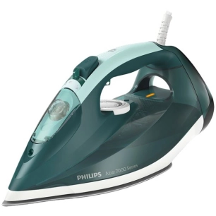 Série 7000-2800 W-50 gr/min-Pressing 250 gr/min-Semelle SteamGlide plus-Vert - PHILIPS