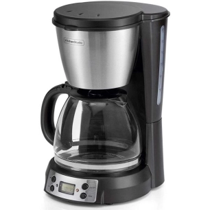 CAFETIERE PROG 12T 900W 1L INOX NOIR - KITCHENCHEF