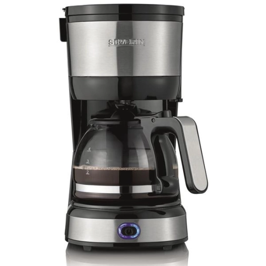 CAFETIERE 4-6T NOIR INOX 750W 0,46L - SEVERIN