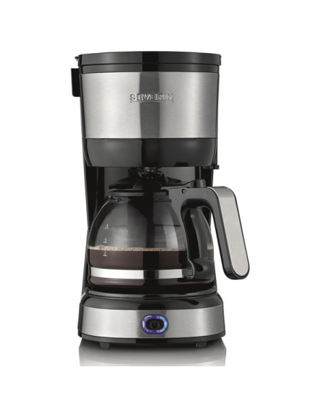 CAFETIERE 4-6T NOIR INOX 750W 0,46L - SEVERIN