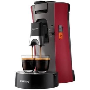 Senseo Select -1450 W-1 ou 2 tasses-Sélecteur intensité-Fonction Mémo -Crema Plus-Rouge - PHILIPS