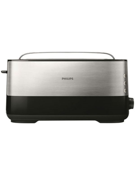Viva collection-1030 W-1 fente -TH-Fonction réchauffage et décongélation-Métal noir - PHILIPS