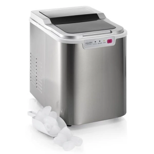 machine à glaçons inox avec support filtre - KITCHENCHEF