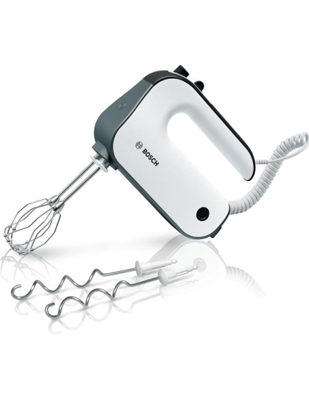 BATTEUR 850W FOUET MICRO BILLES ET CROCHET 5VIT CORDON SPIRALE GRIS METAL - BOSCH