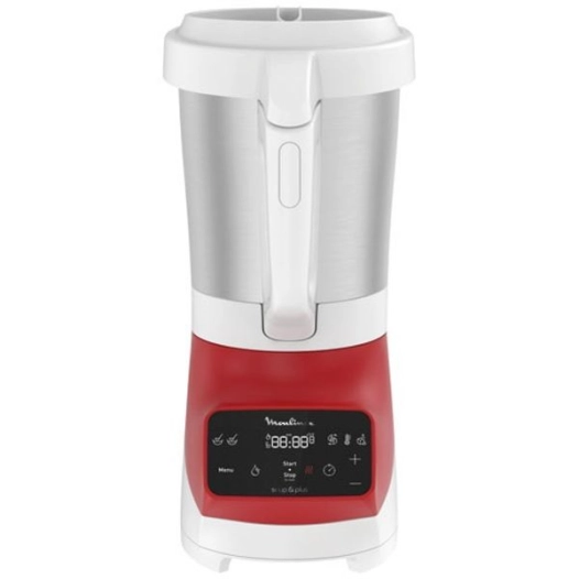 BLENDER CHAUFFANT SOUP AND CO PLUS 1100W ROUGE - MOULINEX