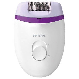 Epilateur Satinelle Essential - Secteur - 2 vitesses - Tête d'épilation lavable - Blanc - PHILIPS