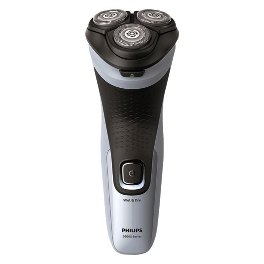 RASOIR SERIE 3000 3 TETES W&D LI ION 1H AUTON 40MIN INDIC CHARGE TOND CHARGE USB-A ADAPTATEUR NON FOURNI NOIR - PHILIPS