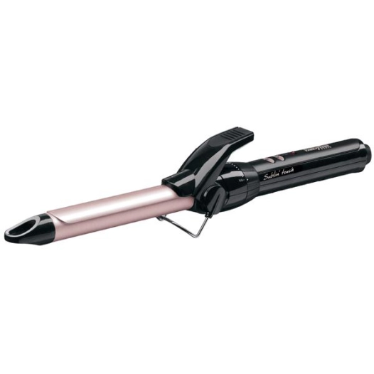 Fer à boucler Pro 180 Small 19 mm-T° 10 positions-Embout isolant-Noir et rose - BABYLISS