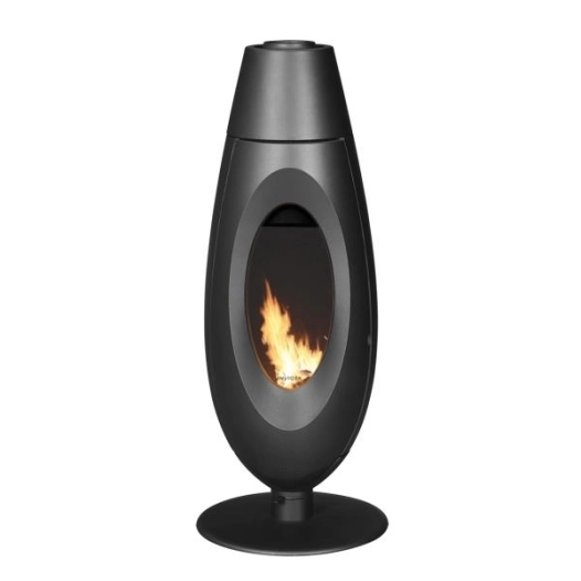 5 kW - Rdt: 83% - CO: 0,08% - Bûches 32 cm -OVATIO - Fonte - INVICTA