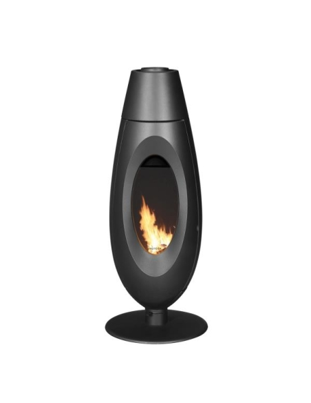 5 kW - Rdt: 83% - CO: 0,08% - Bûches 32 cm -OVATIO - Fonte - INVICTA